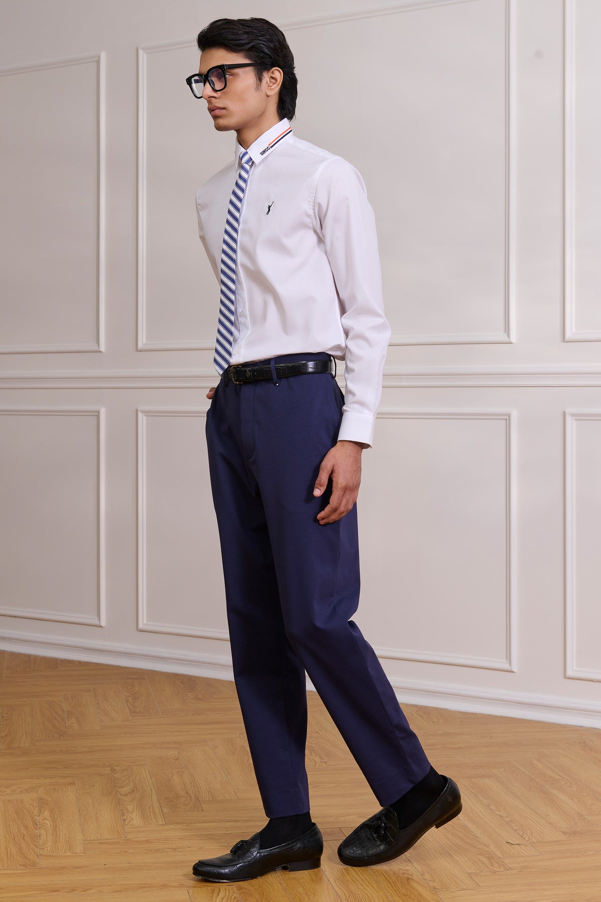SNCC White Shirt with Batsman Logo