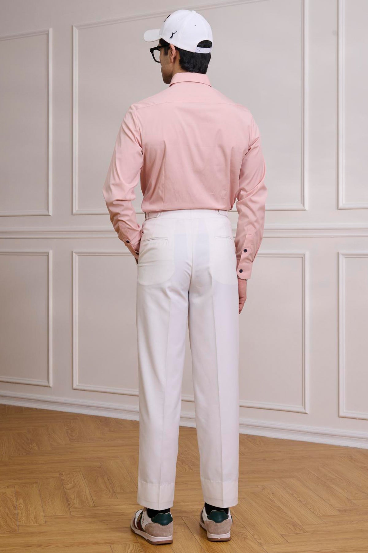 SNCC Pink Diagonal Tape Shirt