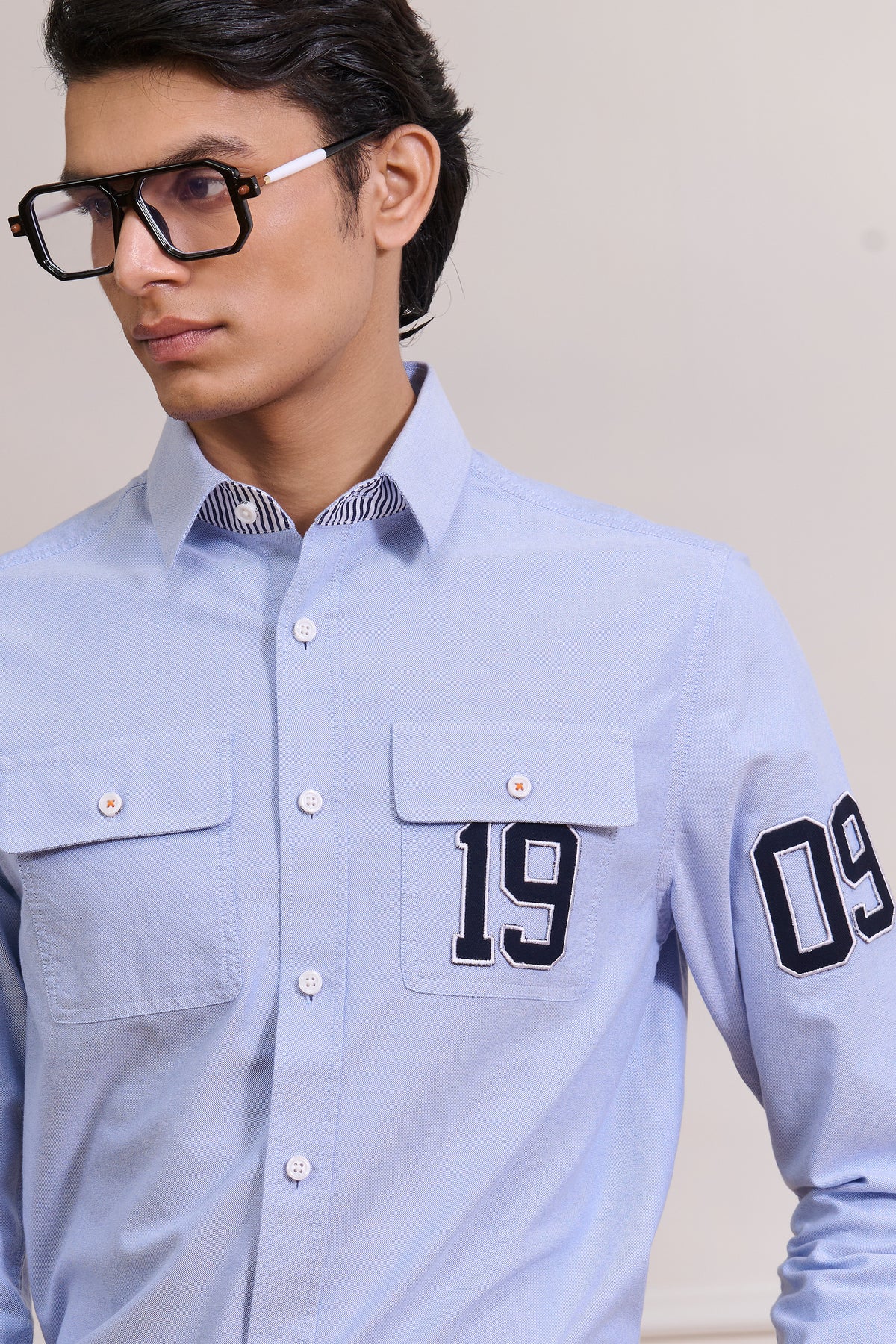 SNCC Blue Utility Shirt