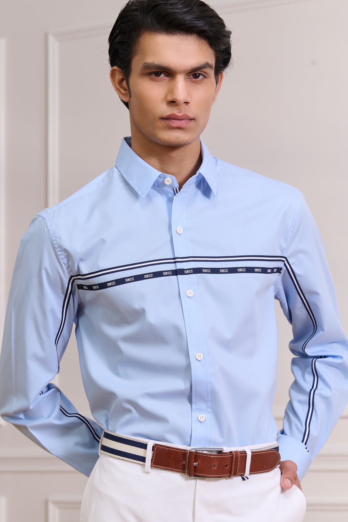 SNCC Blue Shirt with Signature Tape