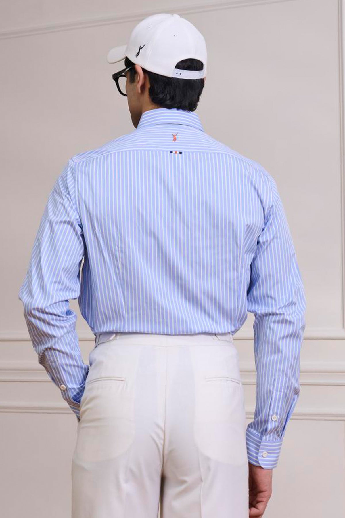 SNCC Blue Striped with Monogram