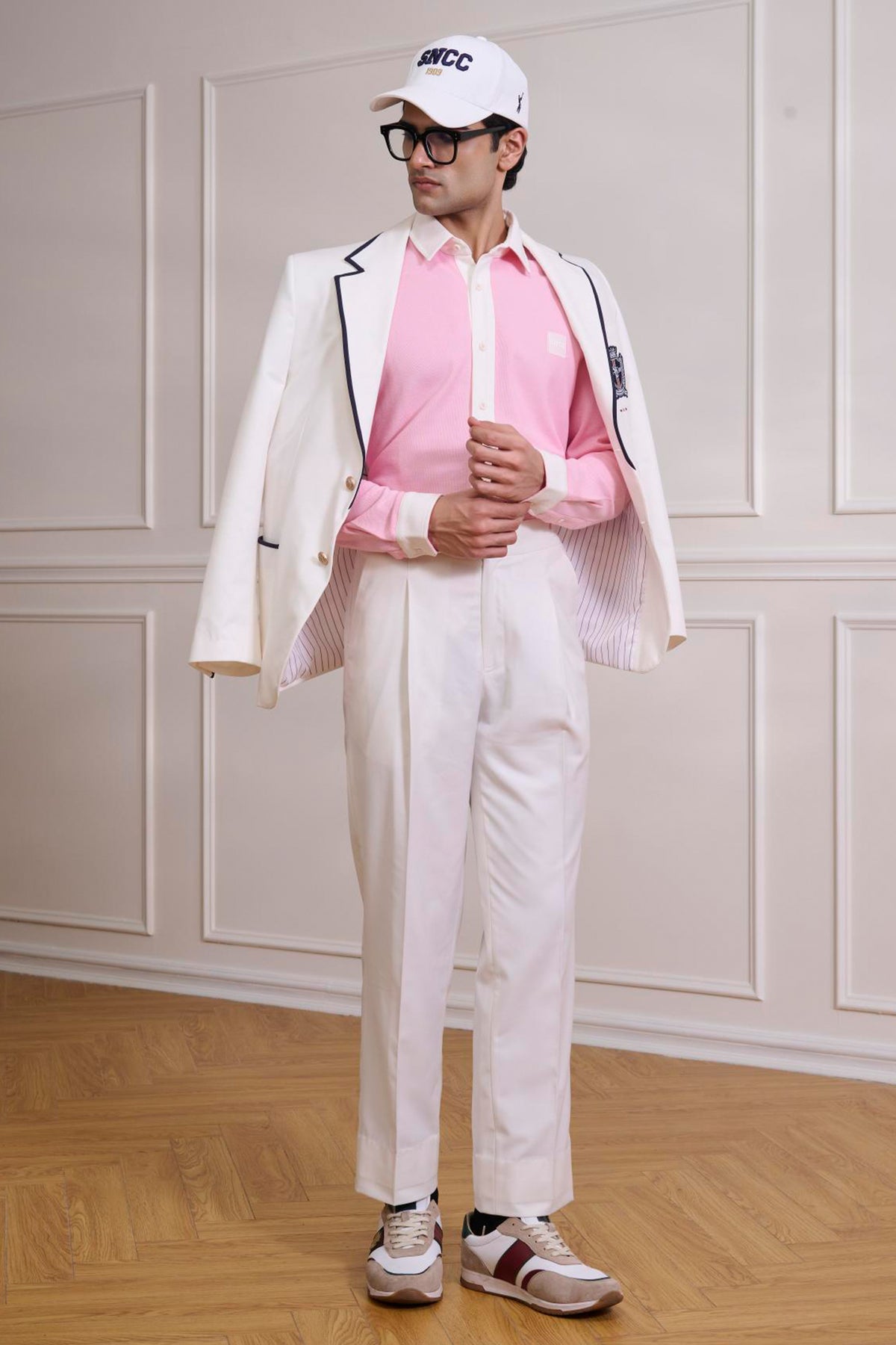 SNCC Pink Crested Shirt