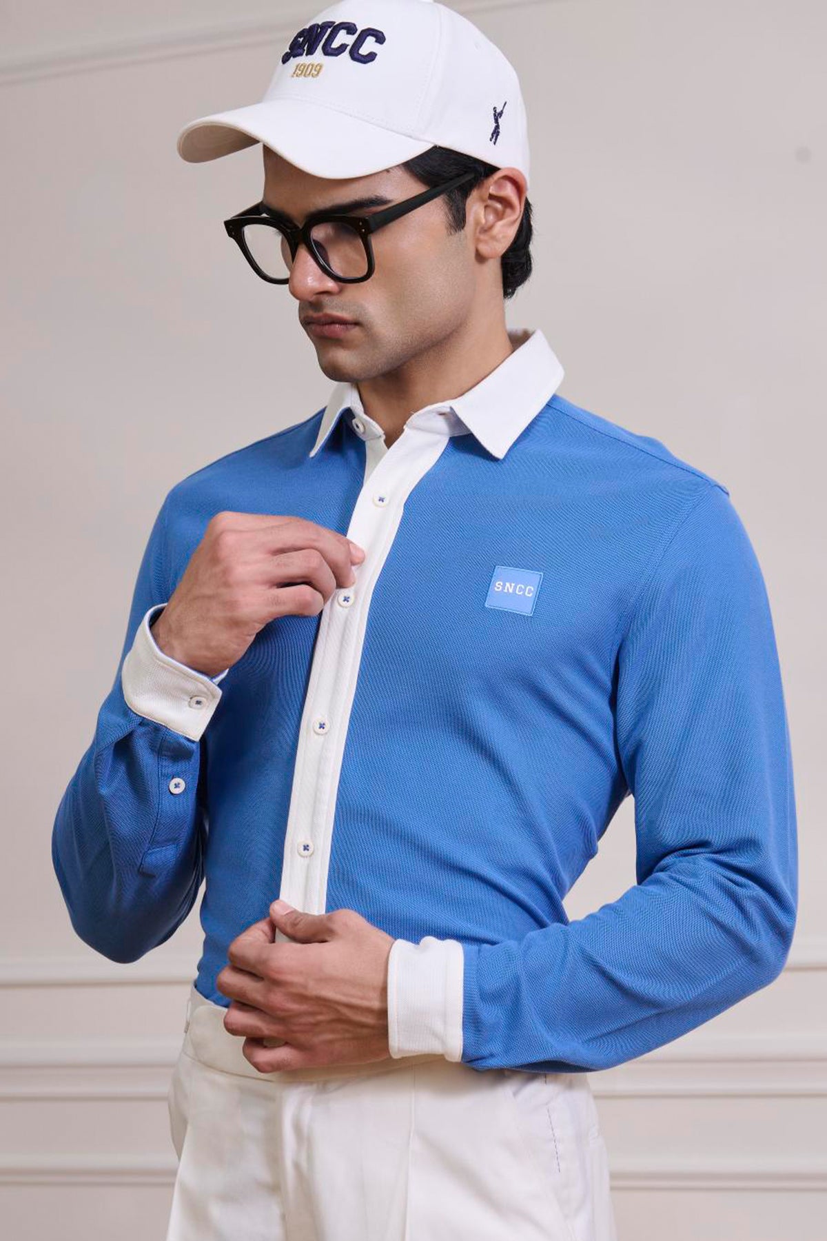 SNCC Blue Crested Shirt