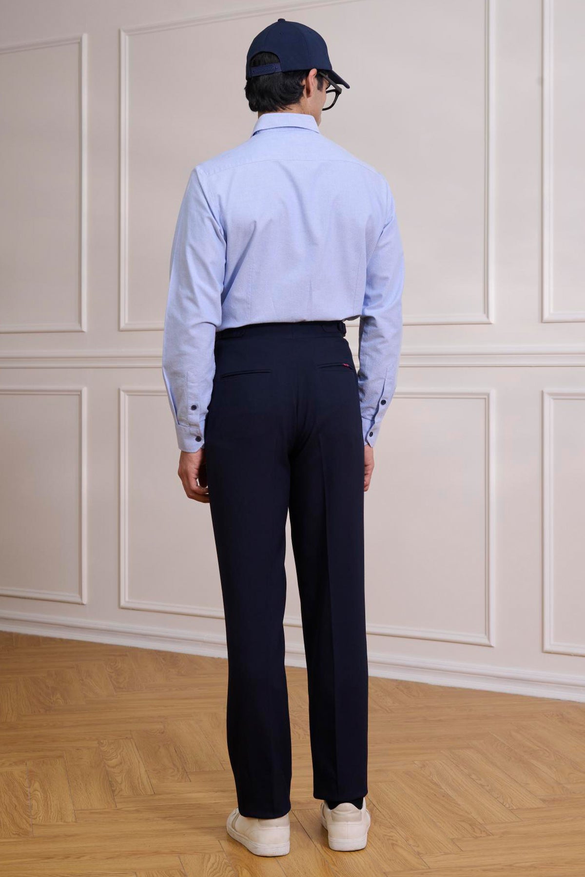 SNCC Blue Diagonal Tape Shirt