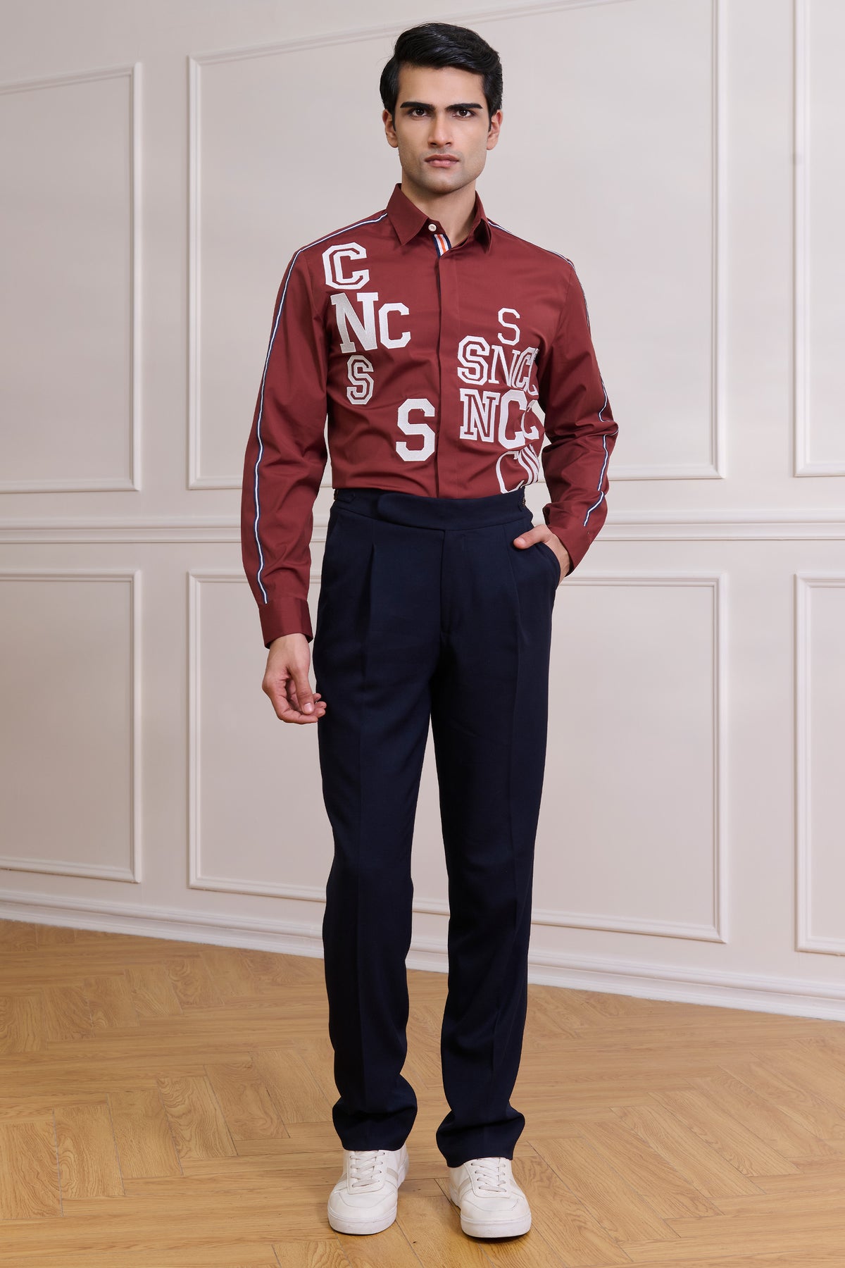 SNCC Cabernet Motif Shirt