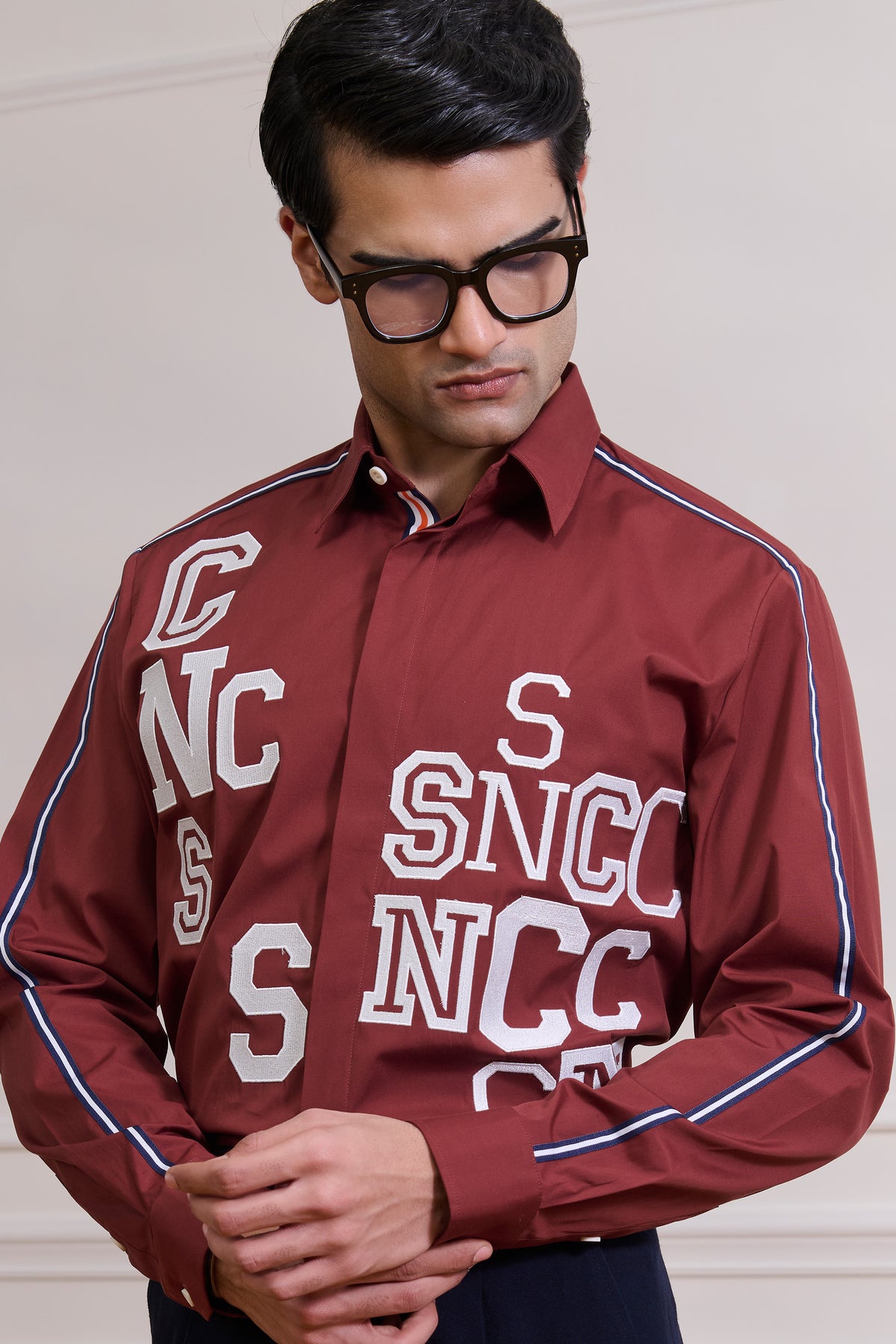 SNCC Cabernet Motif Shirt