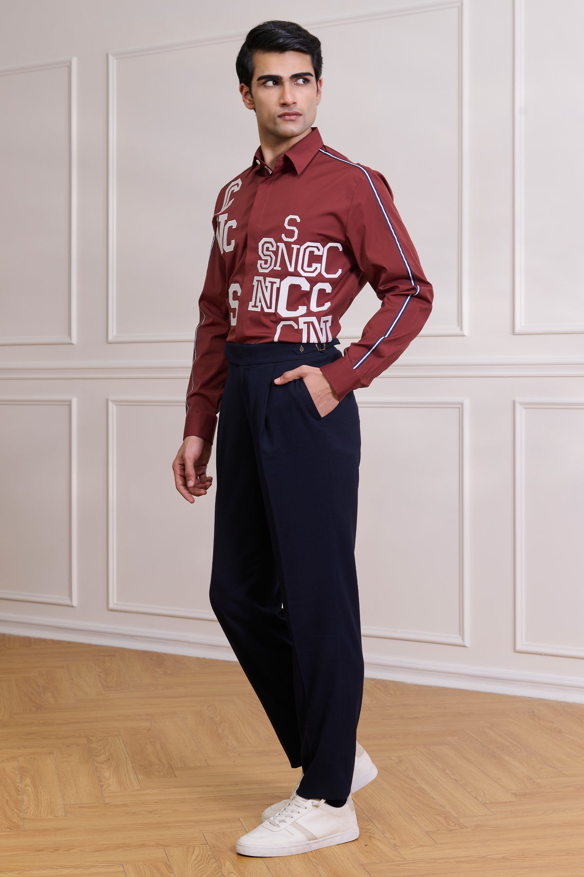 SNCC Cabernet Motif Shirt