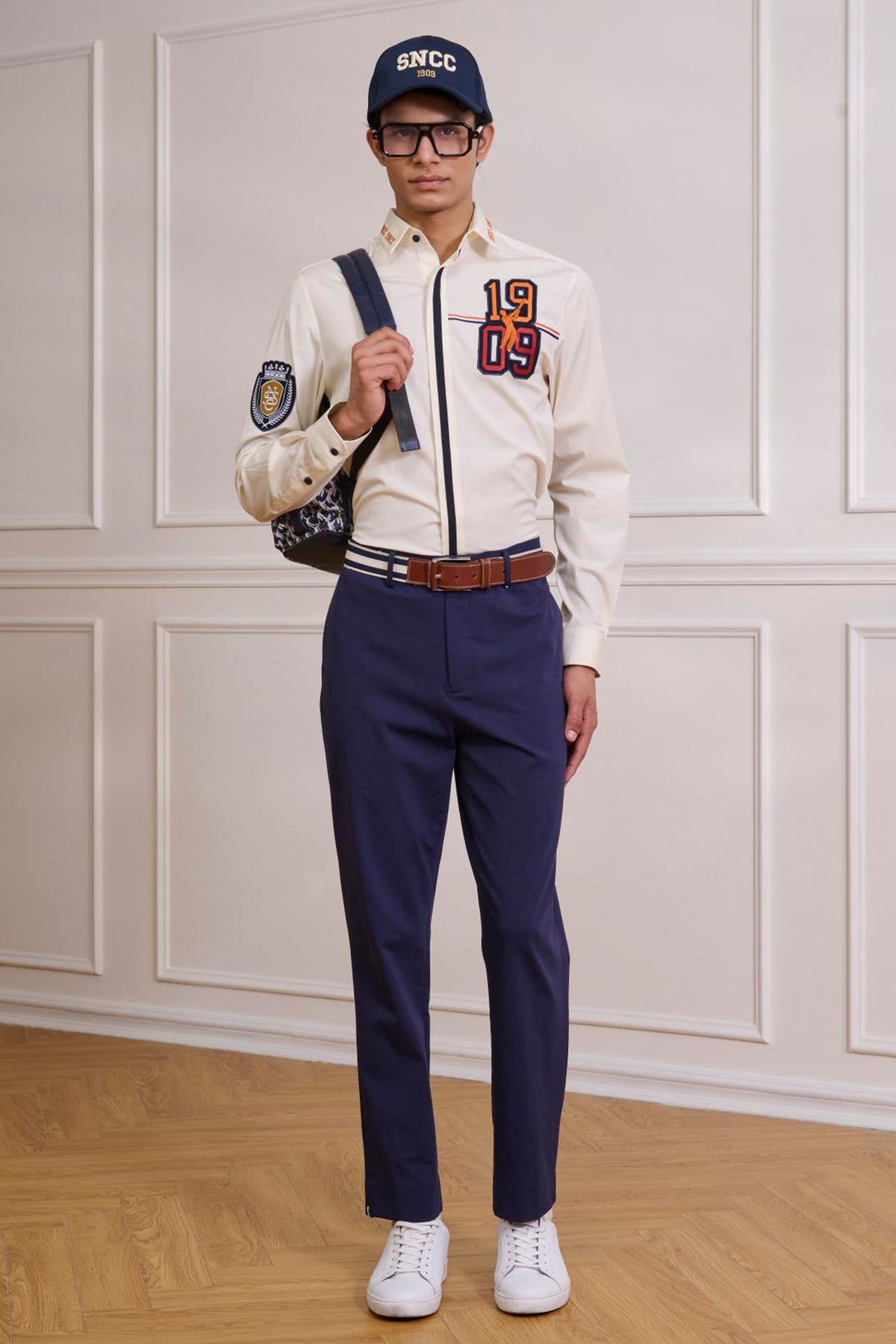 SNCC Off White 1909 Motif Shirt