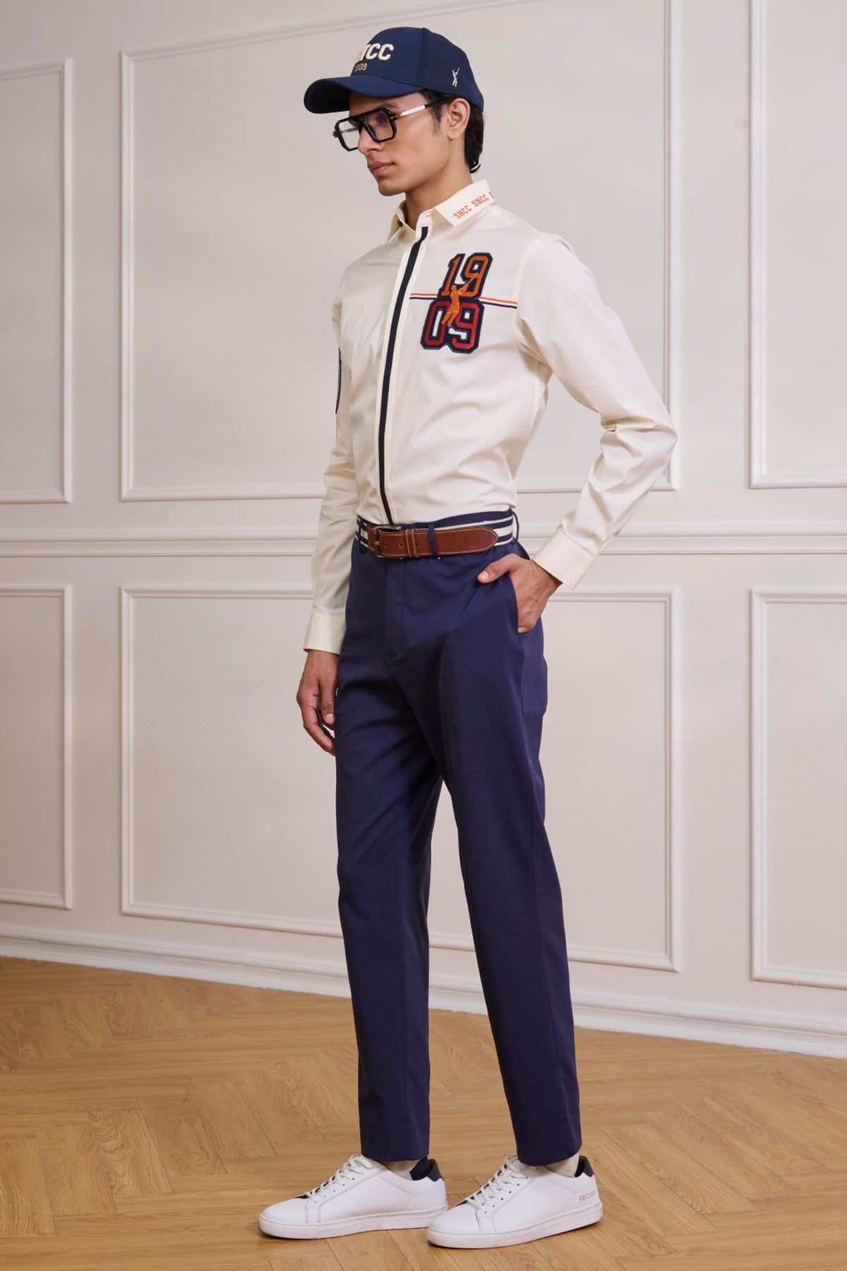 SNCC Off White 1909 Motif Shirt