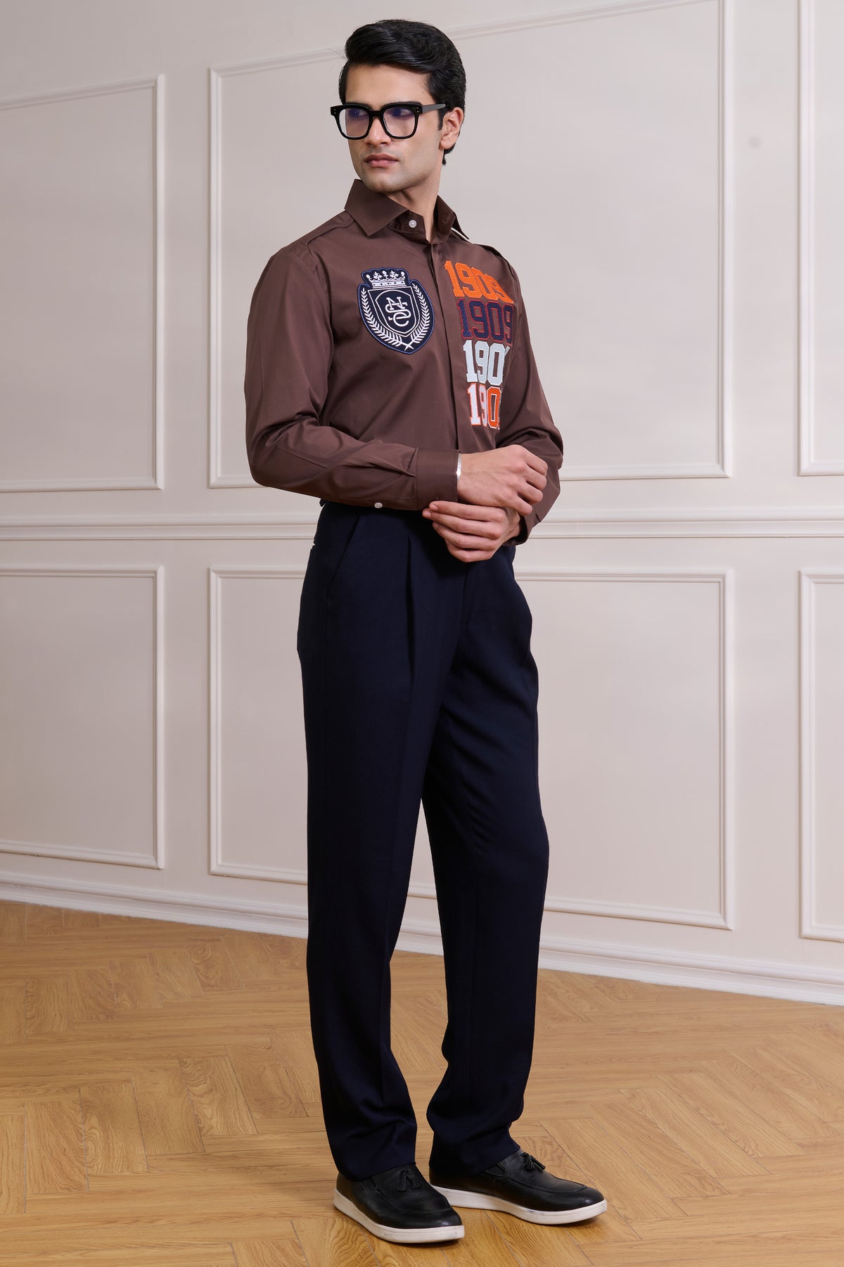 SNCC Espresso 1909 Motif Shirt