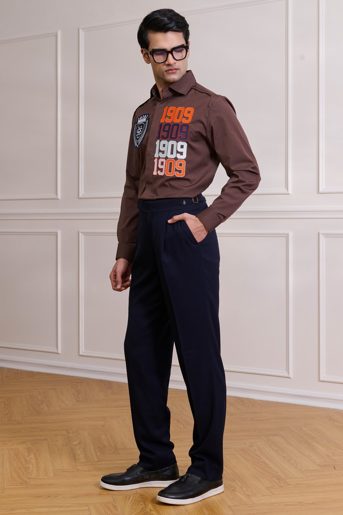 SNCC Espresso 1909 Motif Shirt
