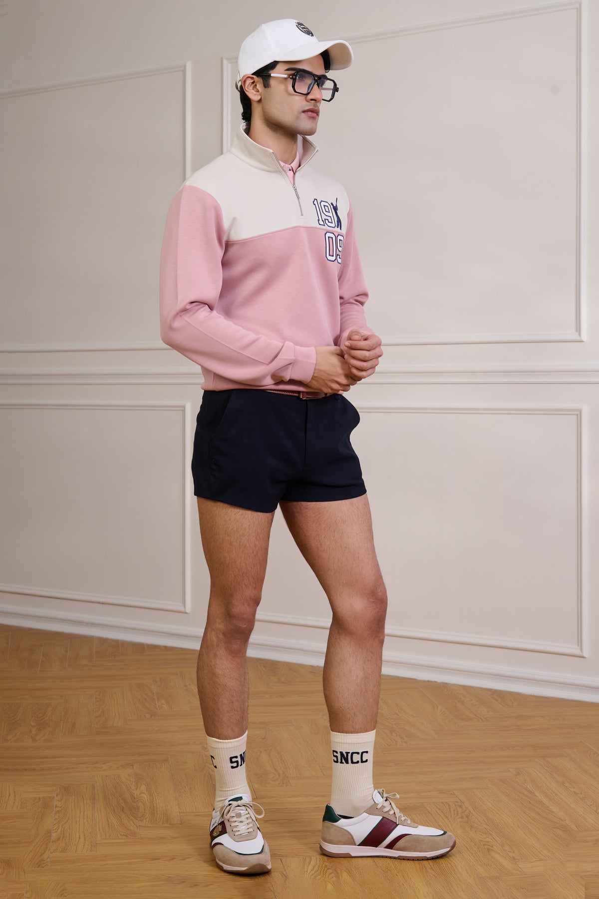 SNCC 1909 Batsman Pink Pullover