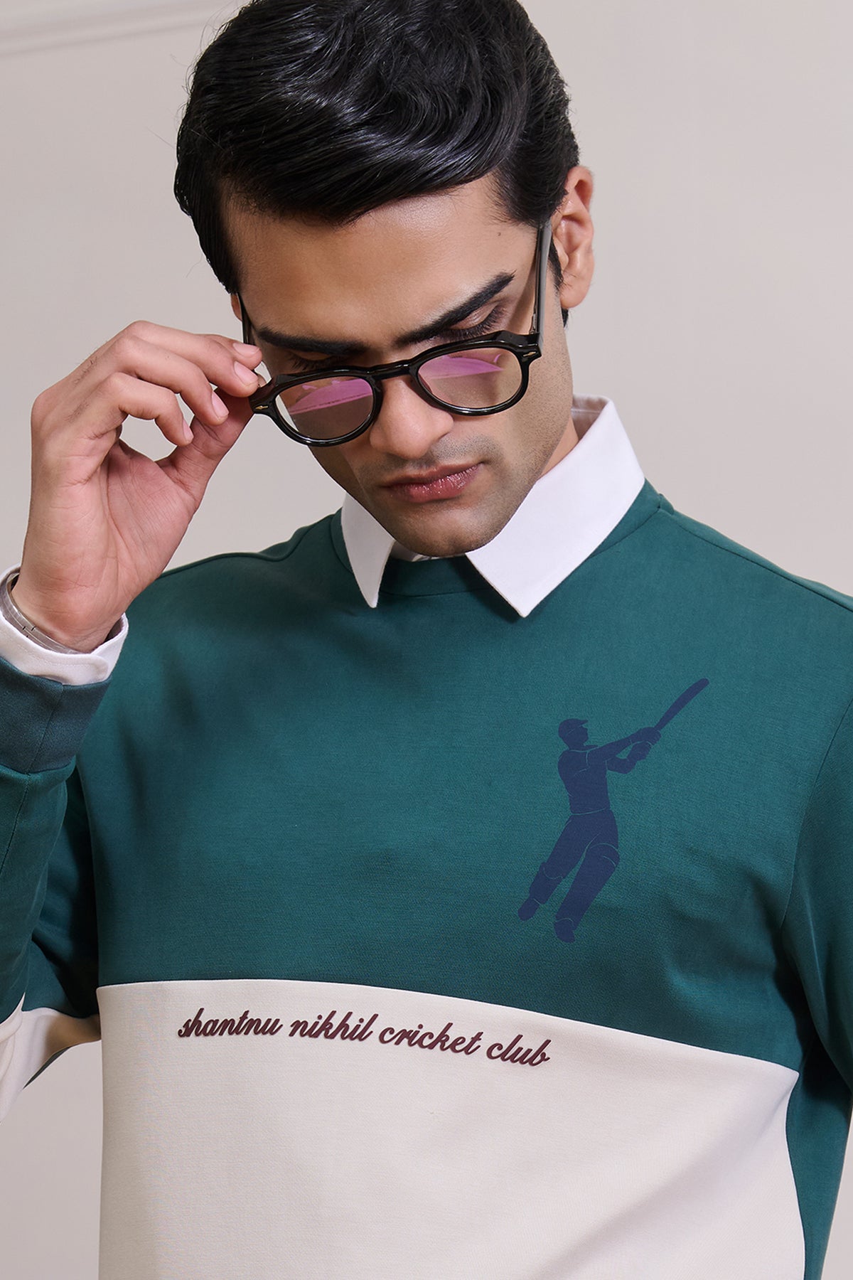 SNCC Batsman Colour-Block Sweatshirt
