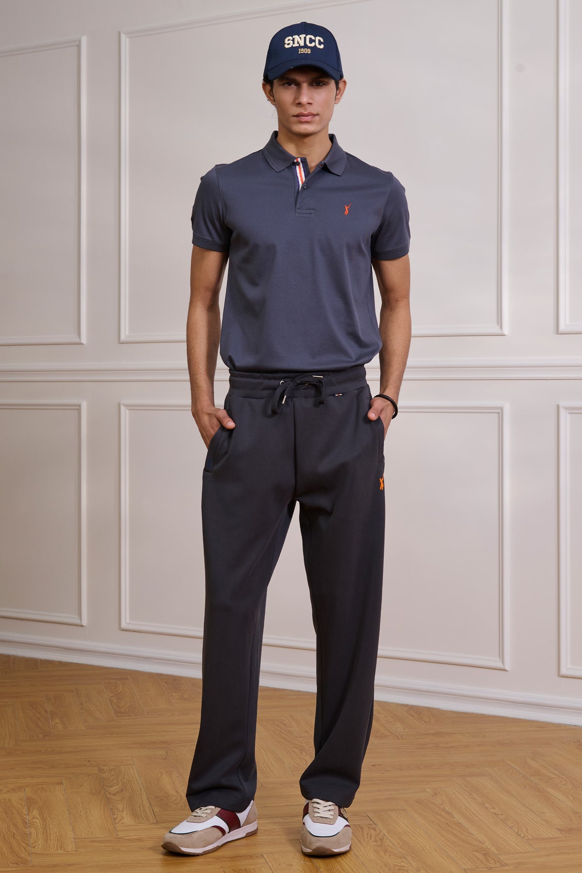 SNCC Charcoal Grey Stretch Trousers