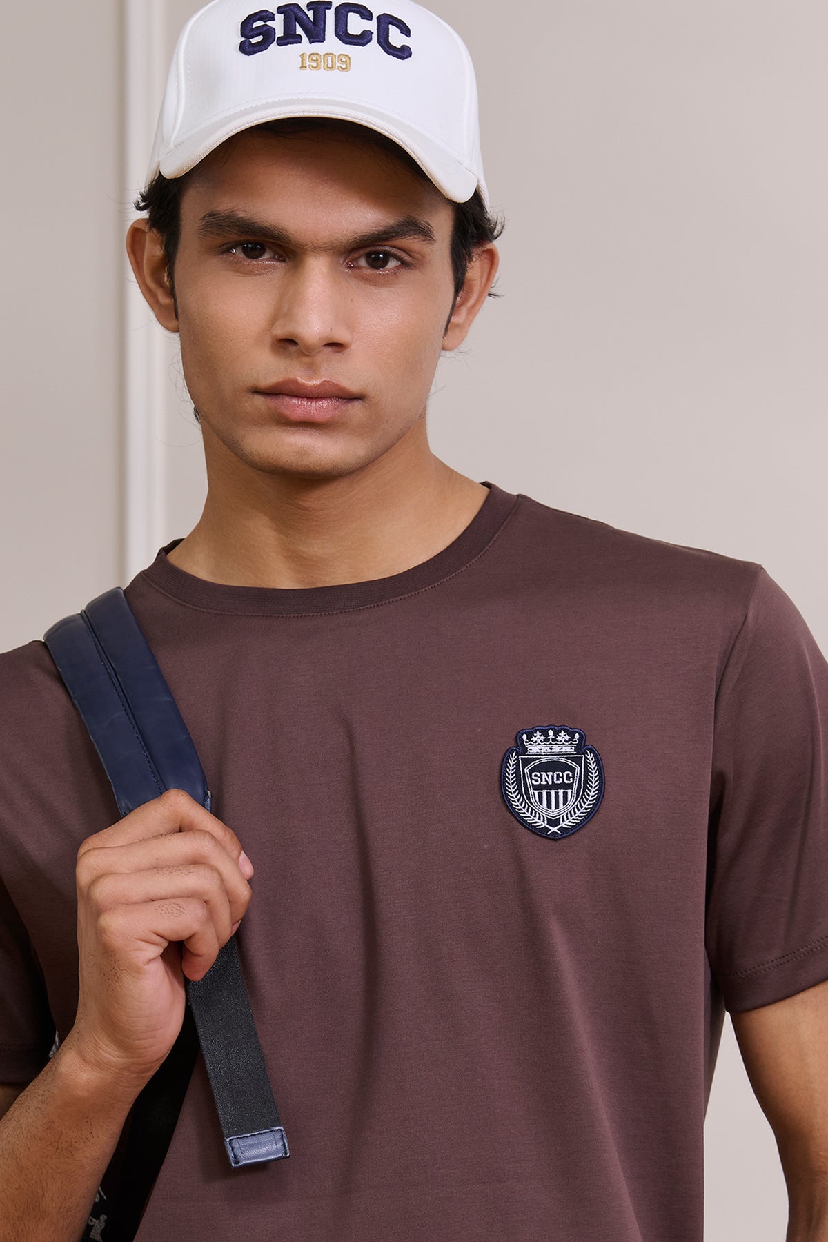 SNCC Espresso Crested T-Shirt