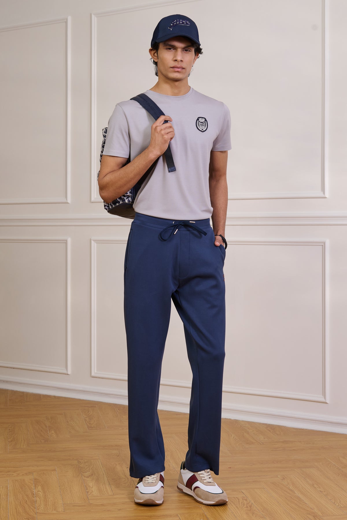 SNCC Light Grey Crested T-Shirt