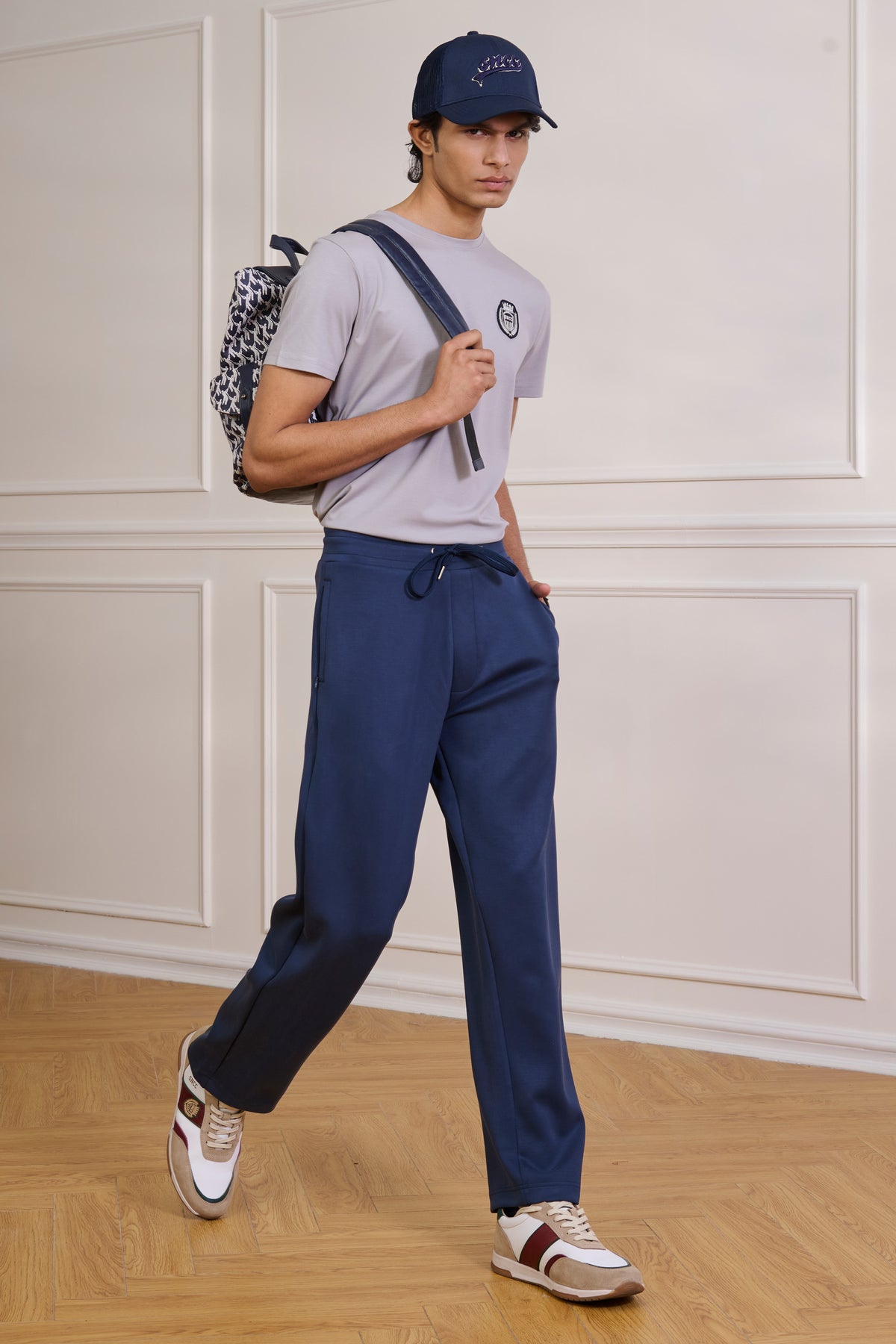SNCC Light Grey Crested T-Shirt