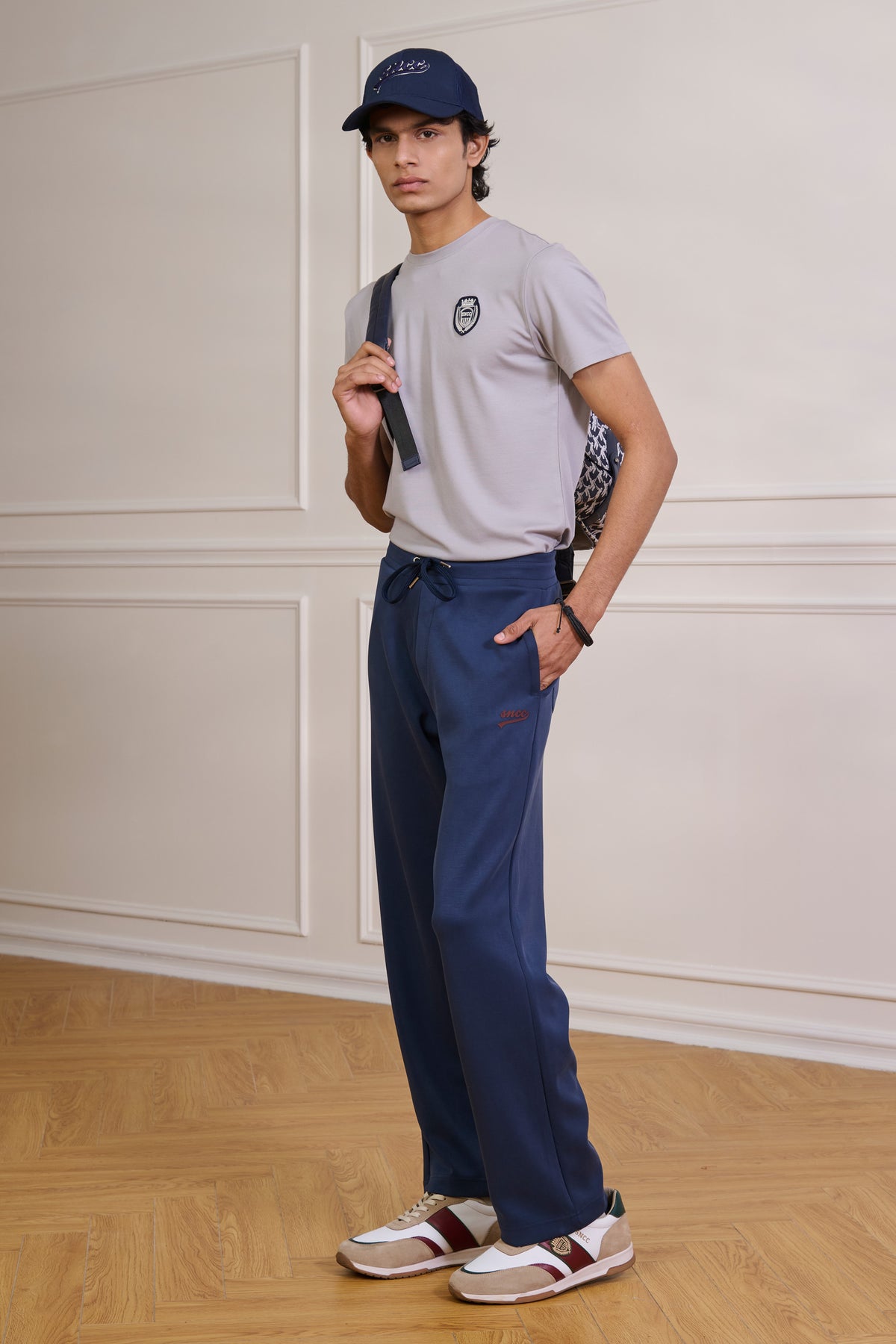SNCC Light Grey Crested T-Shirt