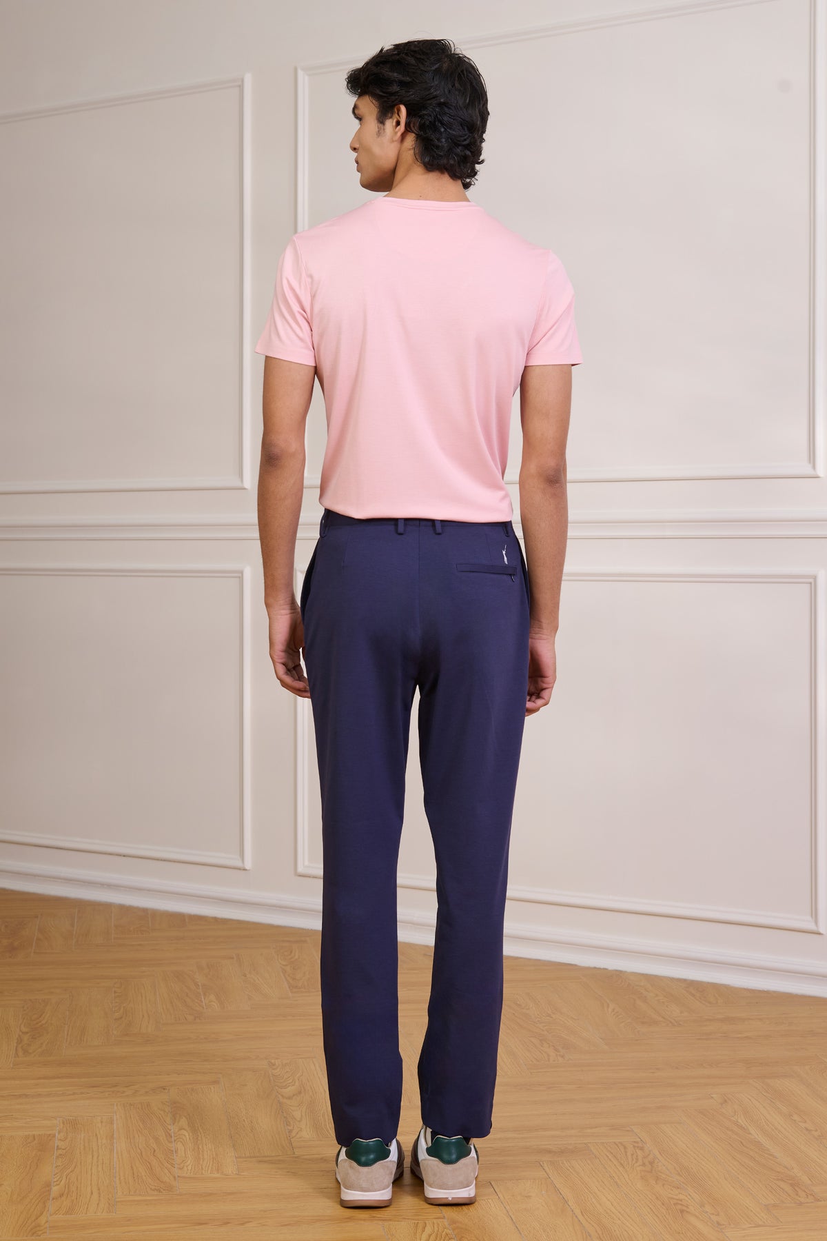 SNCC Peach Round Collar T-Shirt
