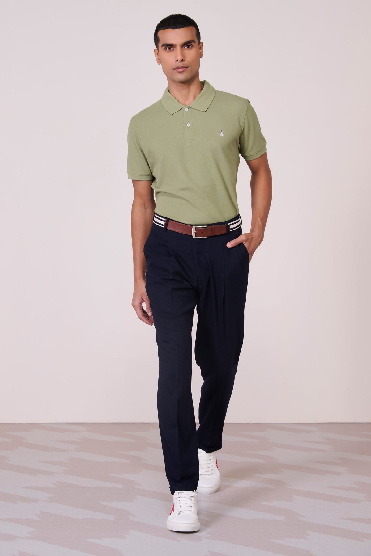 SNCC Sage Supima Pique Knit Shirt