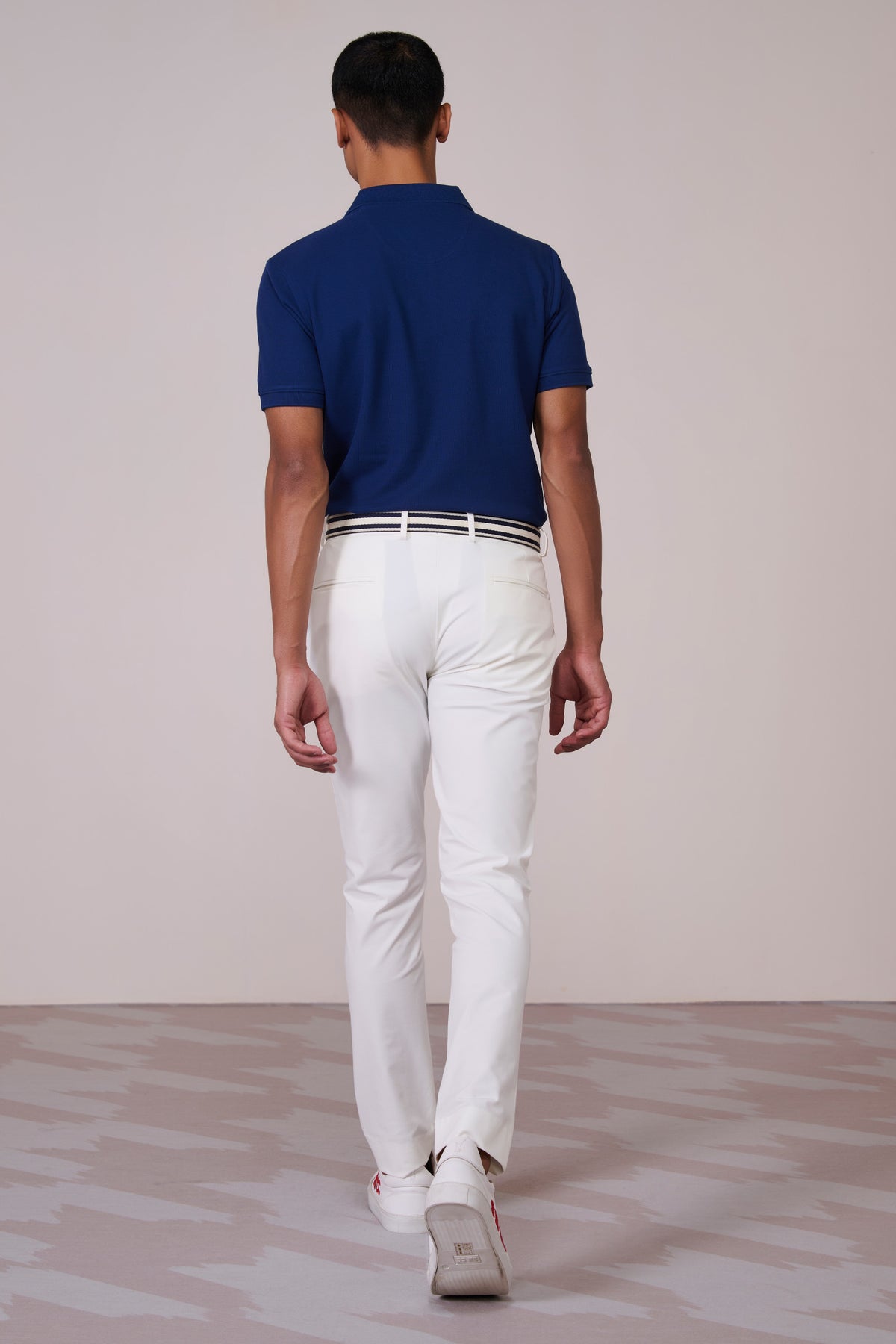 SNCC Prussian Blue Supima Pique Knit Shirt