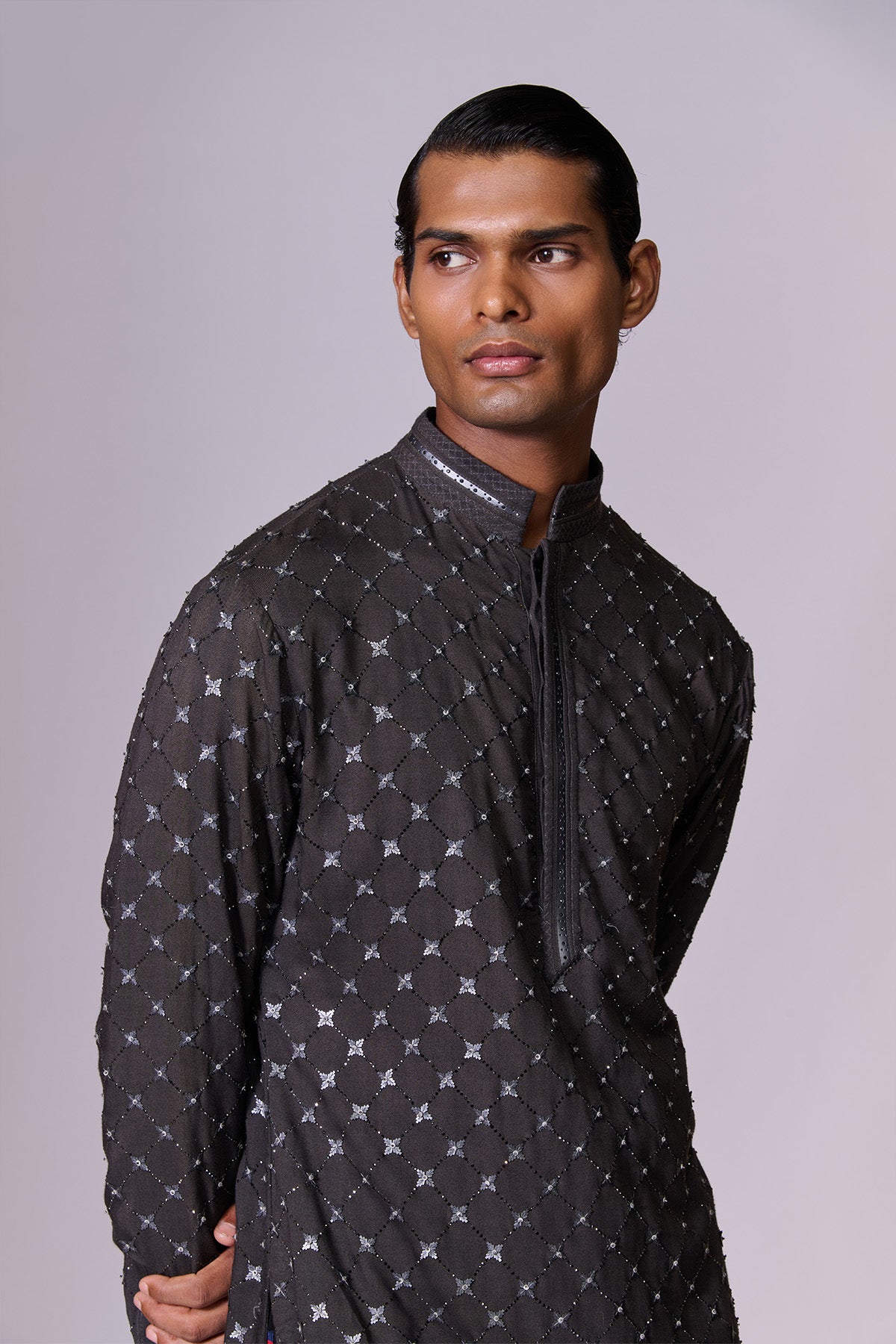 Moonshine Embroidered Kurta Set