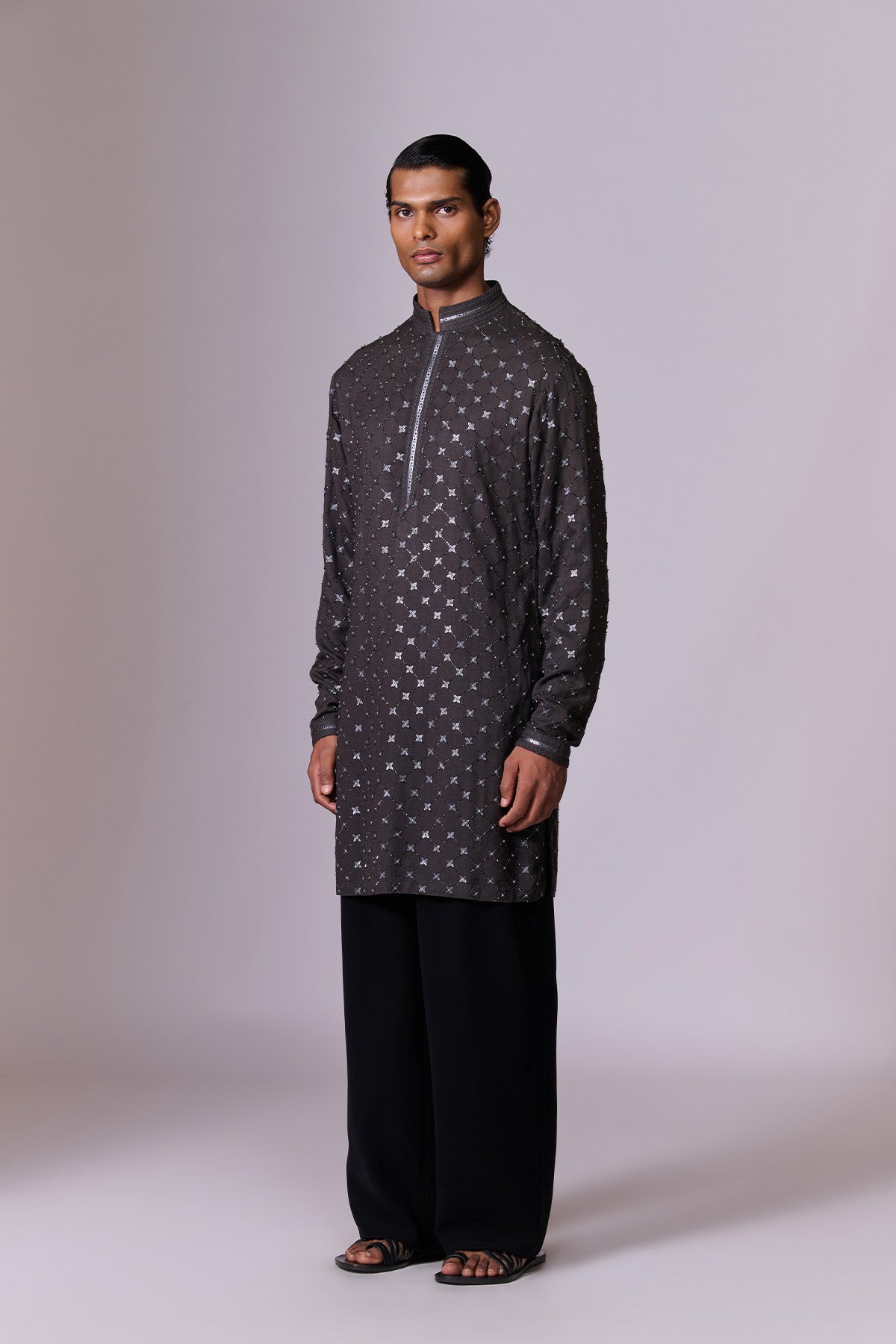 Moonshine Embroidered Kurta Set