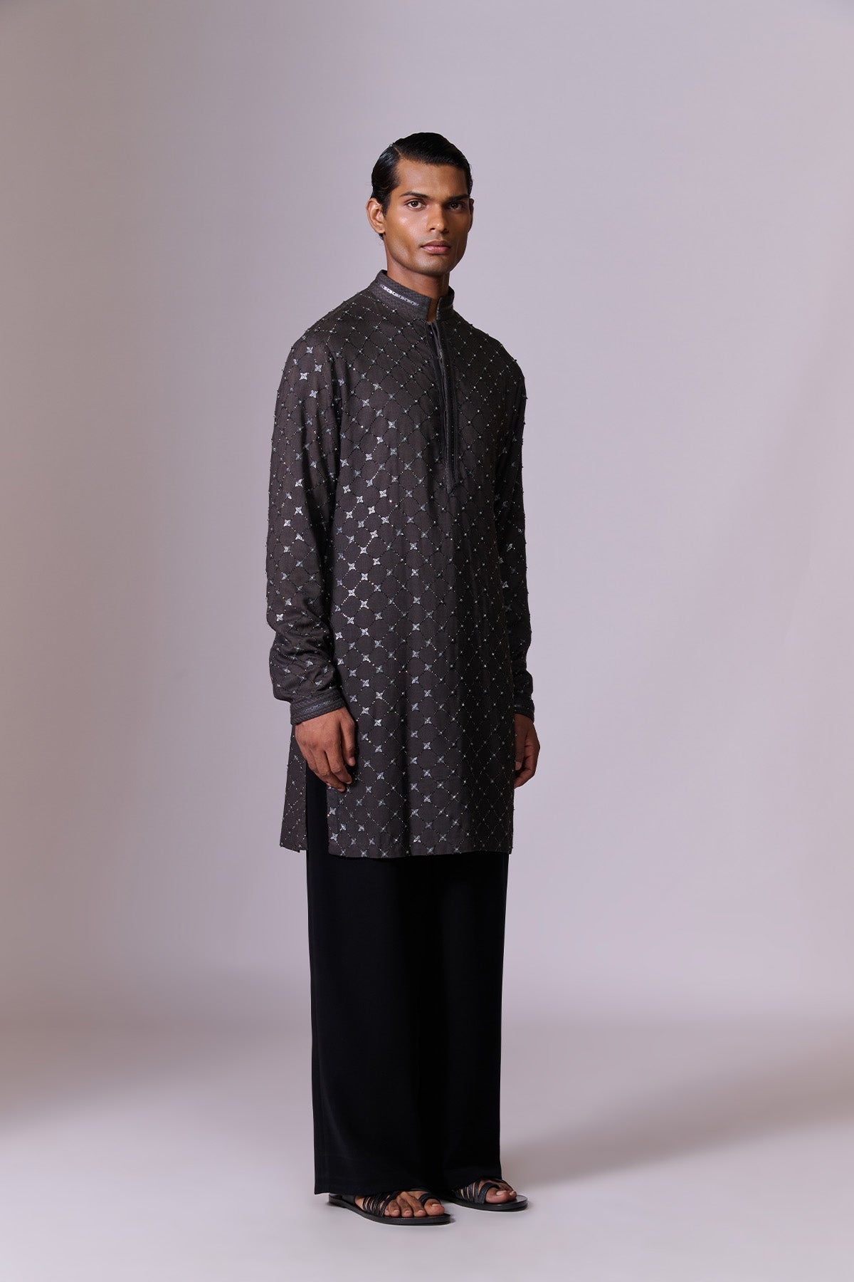 Moonshine Embroidered Kurta Set