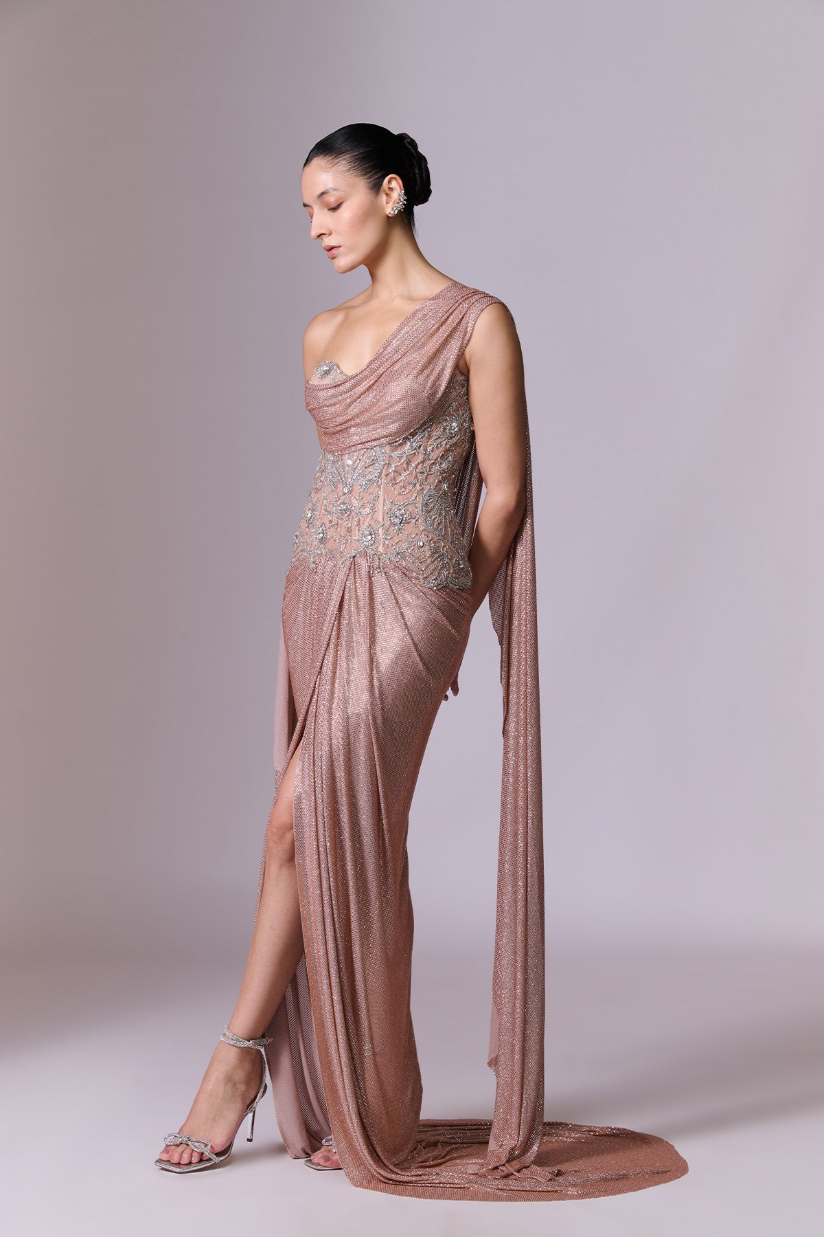 Rosé Reverie Gown