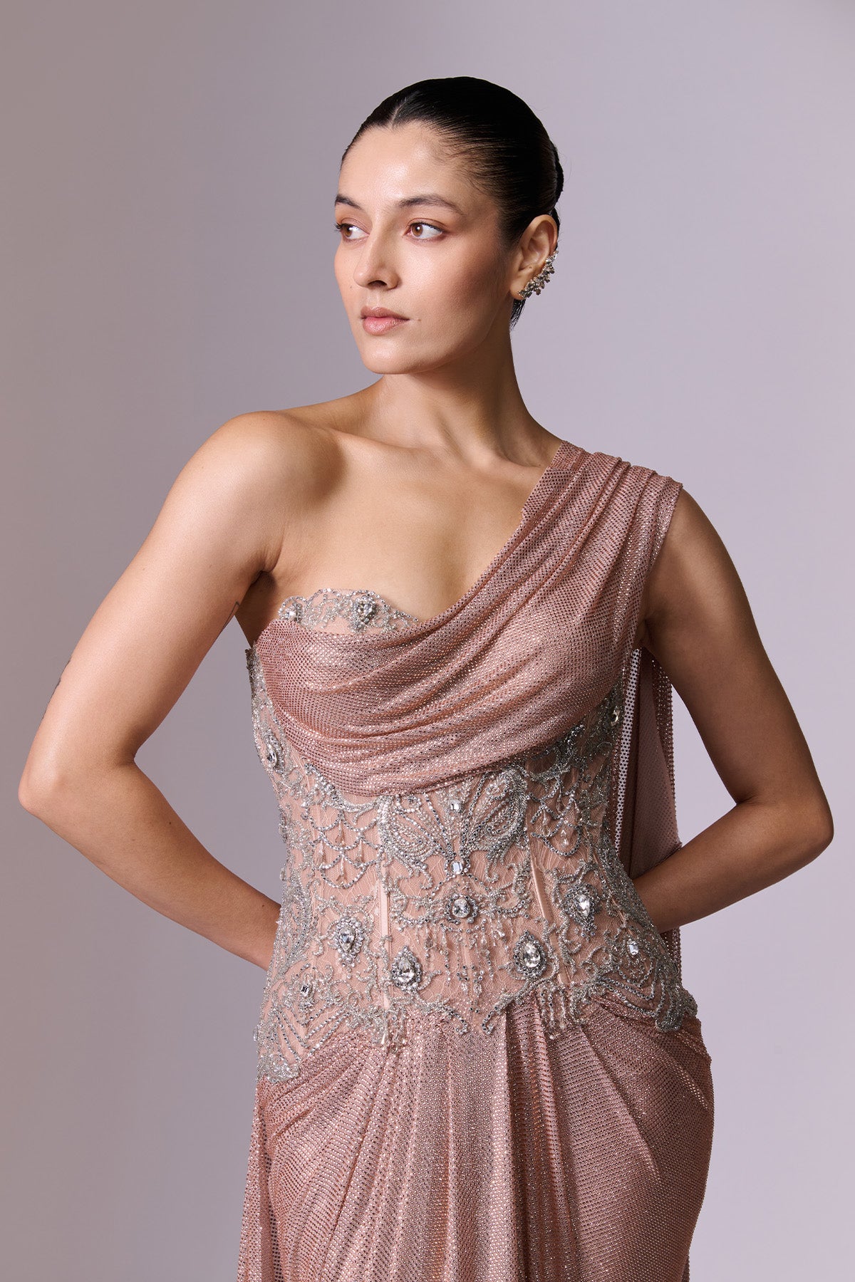 Rosé Reverie Gown