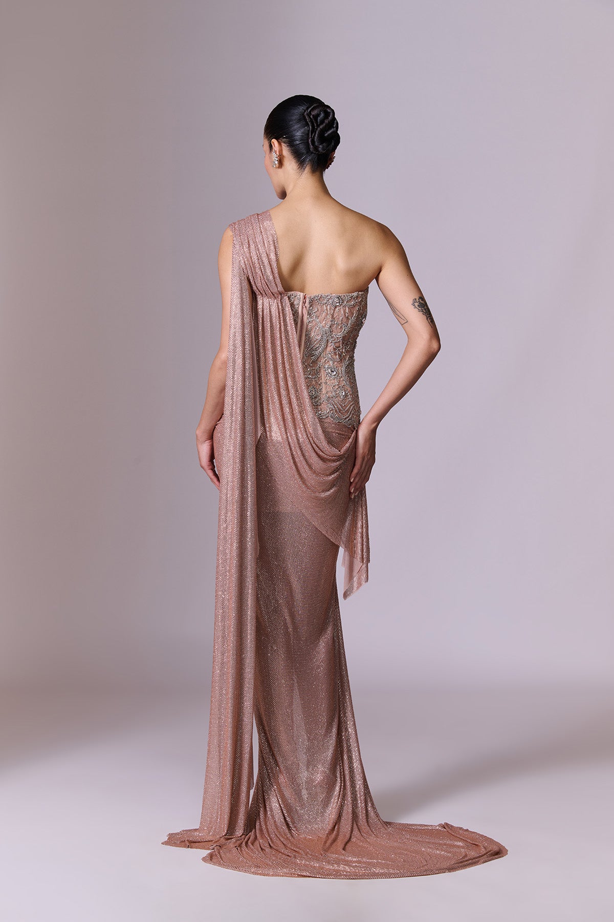 Rosé Reverie Gown